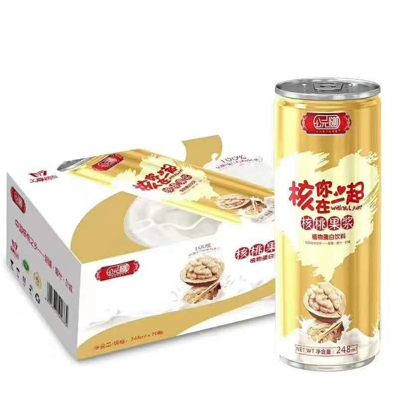 核桃果漿植物蛋白飲料批發代理廠家